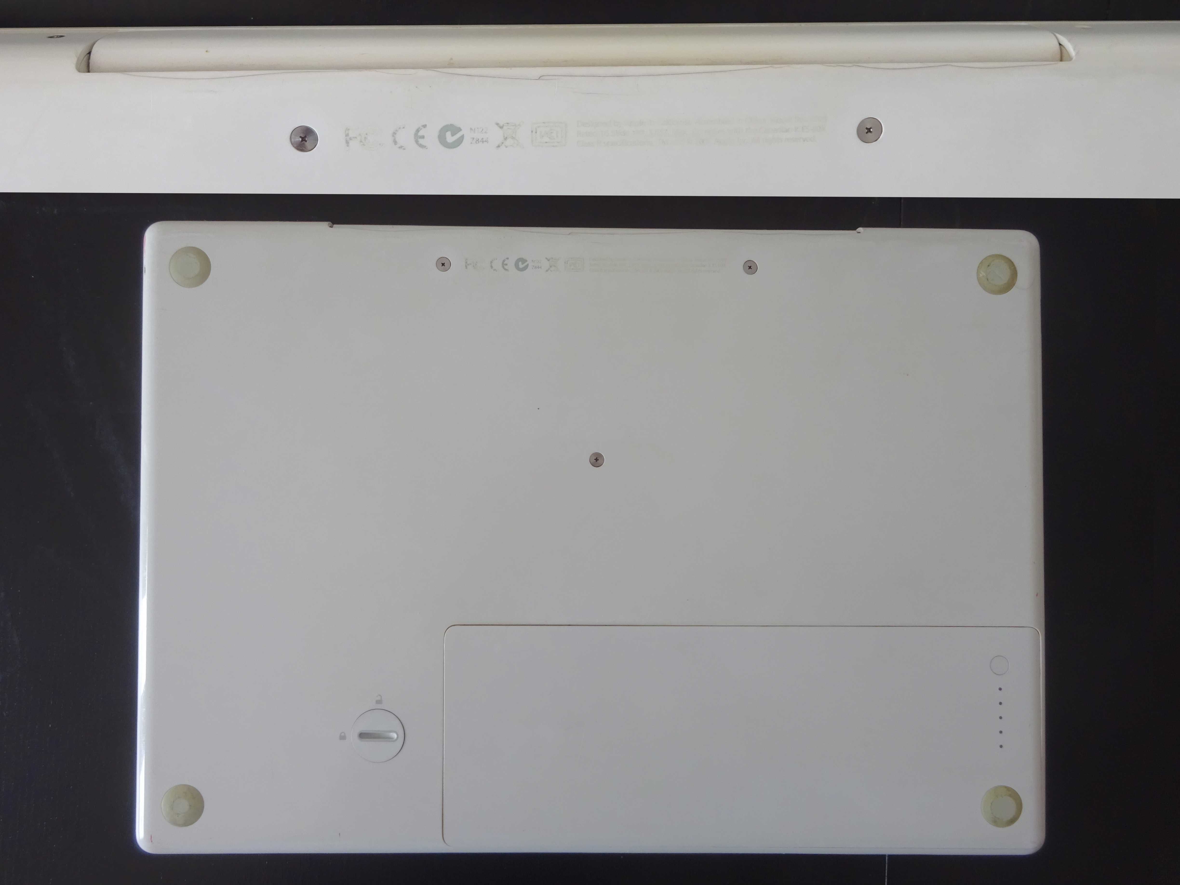 Macbook 4,1 Branco 13" 2008 + 10.5.2 Leopard a Funcionar Para Peças