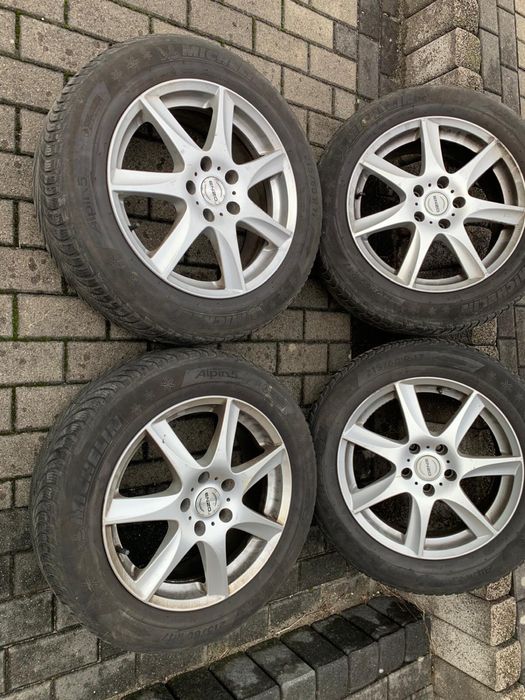 Felgi ENZO 17” + opony zimowe (z 2017 roku) michelin Apli. 5 215/60