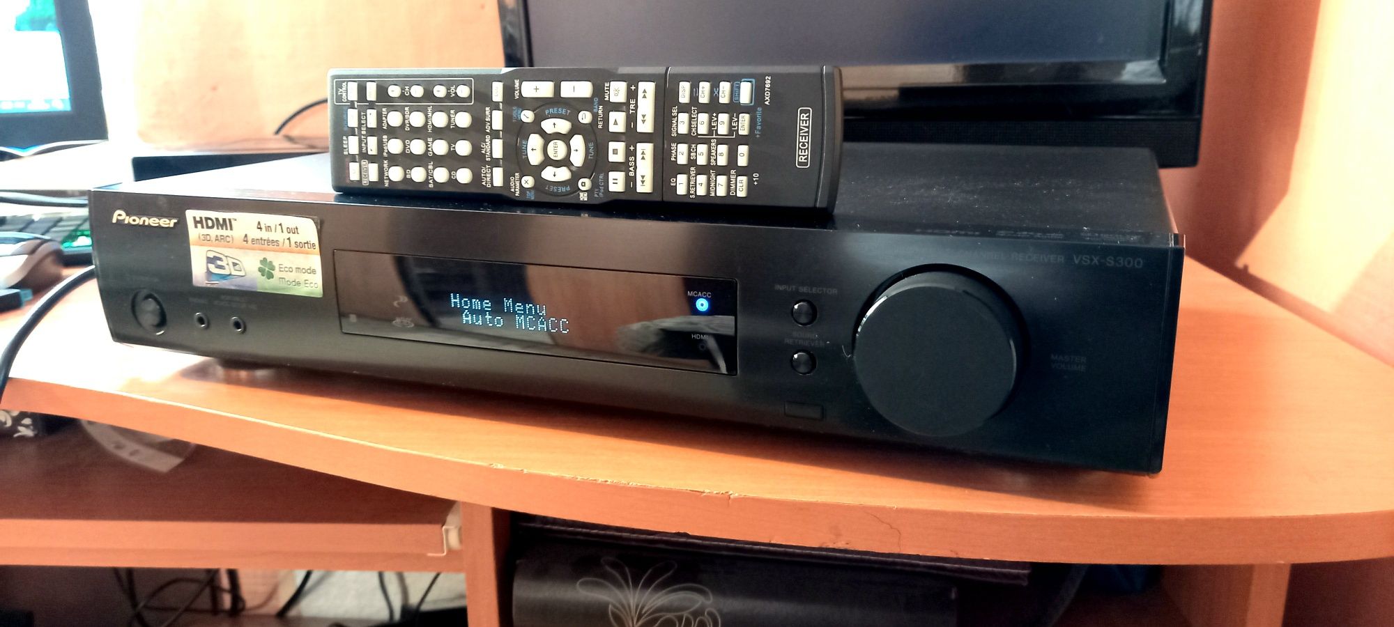 Сетевой АВ-РЕСИВЕР Pioneer VSX-S300 5.1×100w HDMI/ARC/NetRadio/4-16om