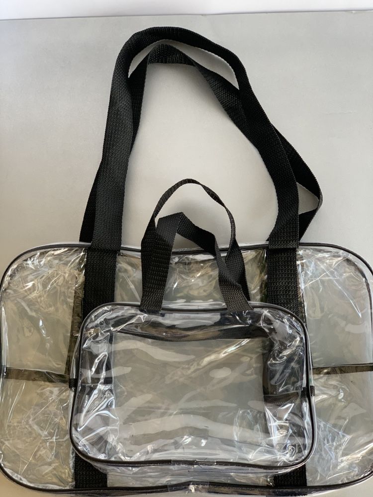 Прозрачные сумки в роддом, сумка для роддома