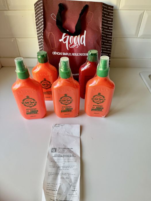 Tónico Poderoso Gold Spell . Novo, Selado e com factura de compra .