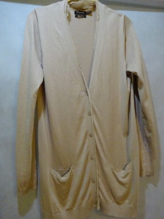Massimo Dutti sweter beżowy r. M