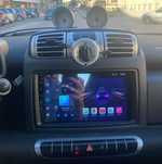 Radio 2 DIN Smart Four two / ForFour (2007 a 2017) + GPS + Carplay