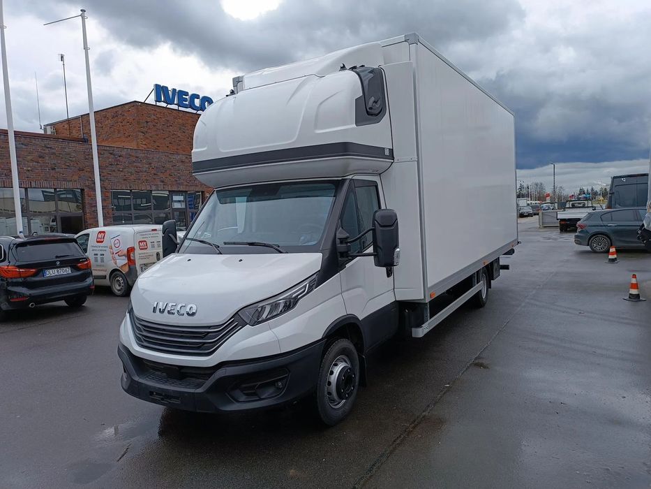 Iveco 70C18 OKAZJA CENOWA !!!  15EP Kontener+Winda Automat Ledy Nawigacja Pneumatyka Gotowy do Reki!