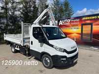 Iveco 35C16 wywrotka+HDS