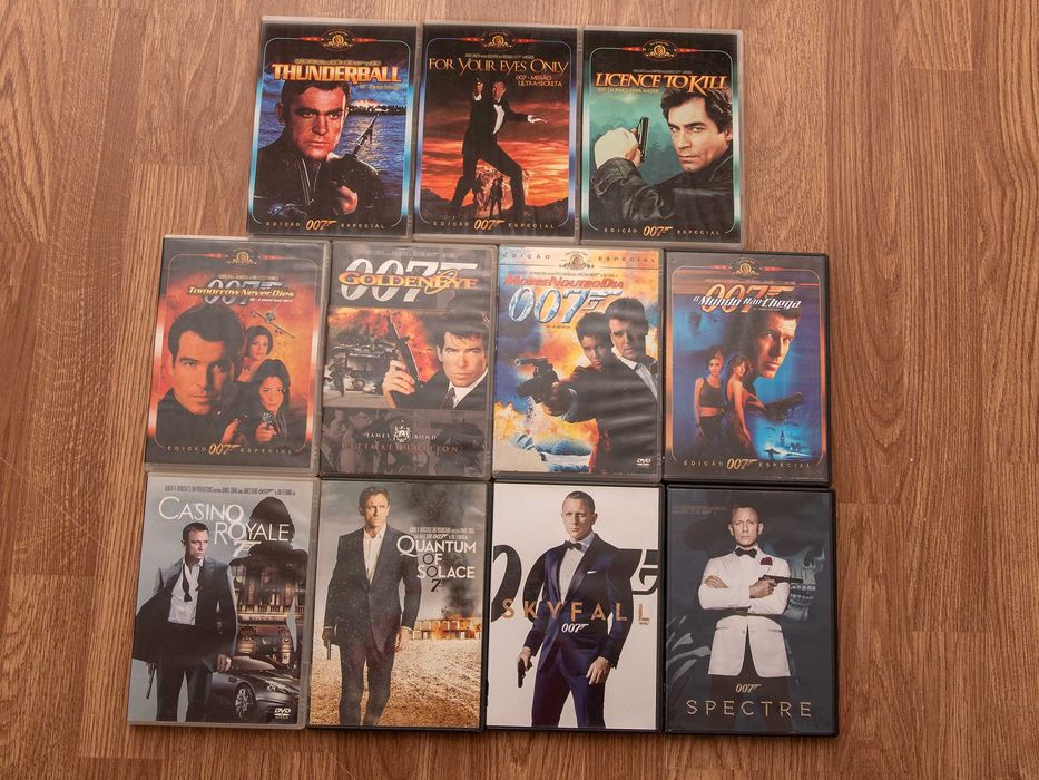 007 DVD´S Originais