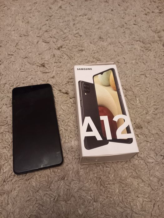 Samsung Galaxy A12 smartfon+szkło Glass Pro