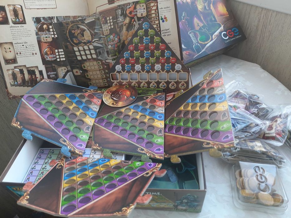 Настільна гра Alchemists. Повний базовий комплект, від 12 років