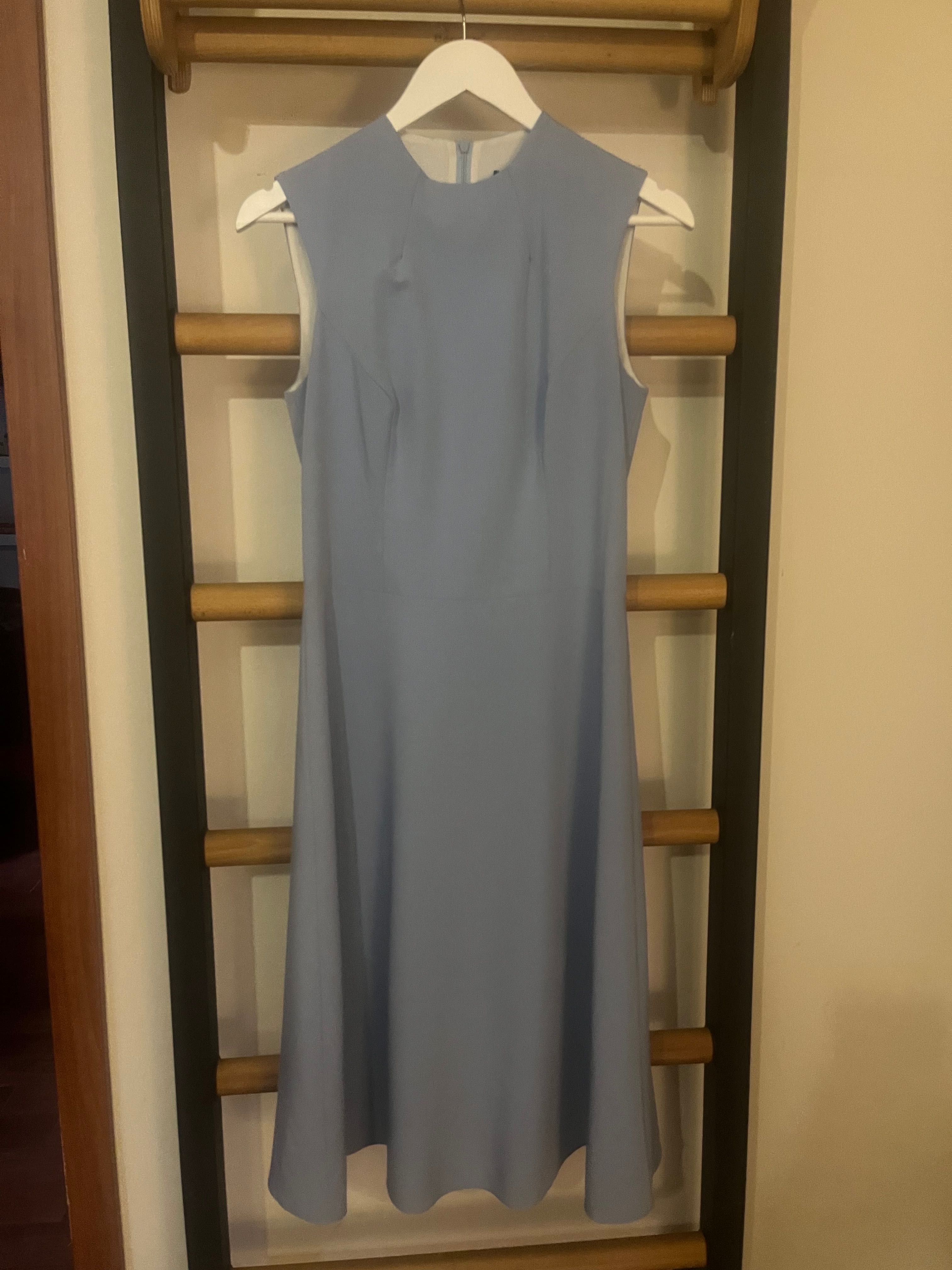 Sukienka koktajlowa Nife błękitna roz 38