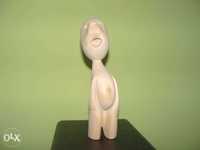 Rzeźba Figurka Chłopek Piękna Drewniana Ręczne Wykonanie Na Zamówienie