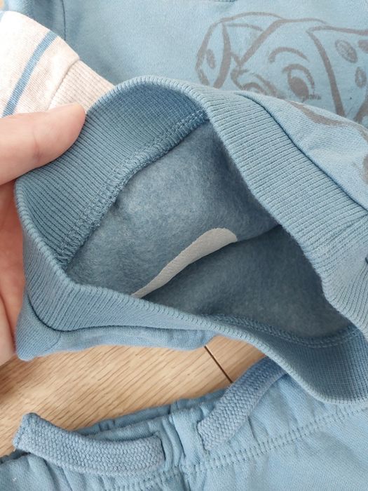 3 komplety dresiki jak nowe 56/62