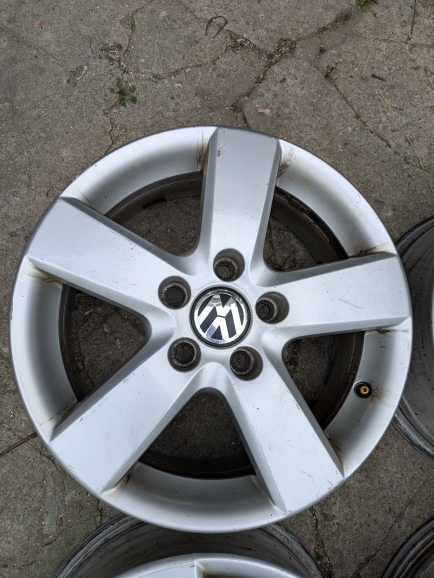 Felgi aluminiowe 16 cali 5x112 touran 6,5J ET 50 alufelgi R16