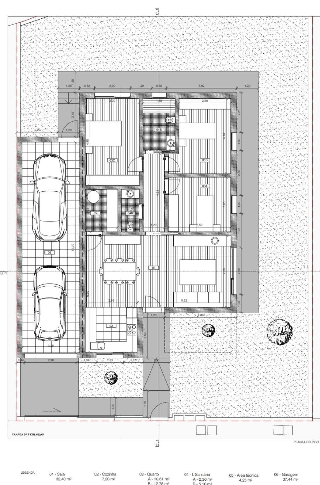 Lote com Projeto aprovado- Arrifes, Loteamento das Colmeias - 407 m2