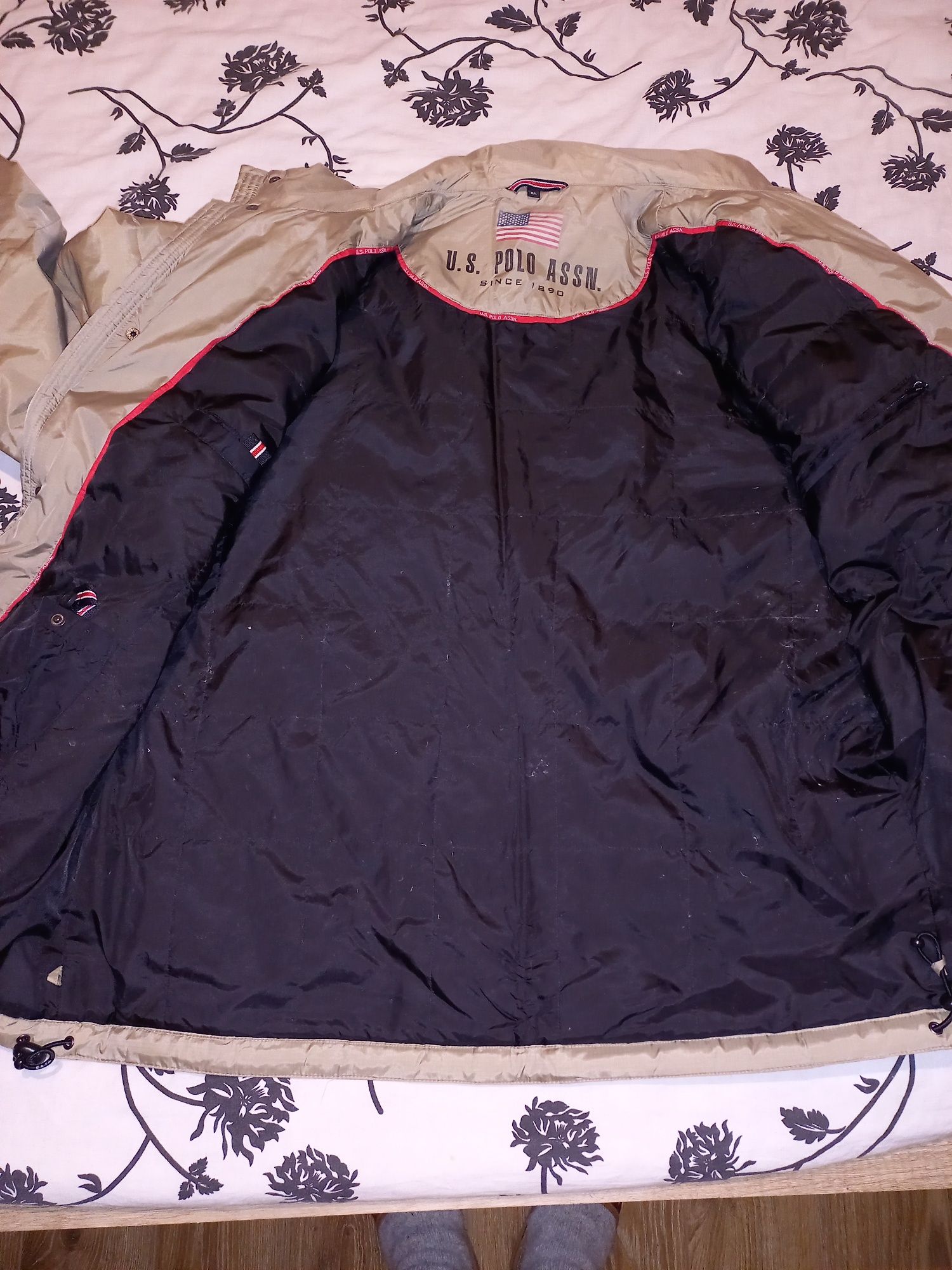 Duża, puchowa kurtka U.S Polo Assn.