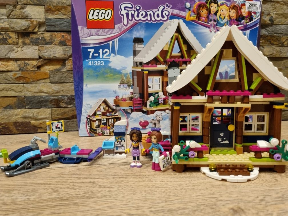 Klocki Lego Friends 41323 Górski domek Snow Resort Chalet