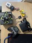 ZESTAW FPV Dron,aparatura,gogle,baterie,ladowarka
