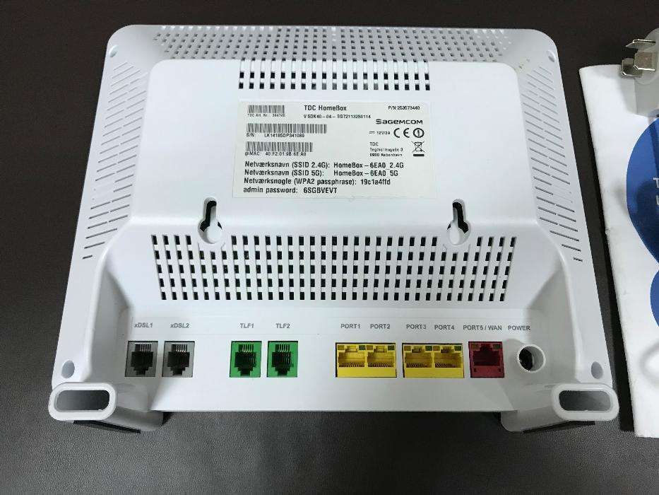 TDC HGW4 HomeBox Sagemcom (Роутер)