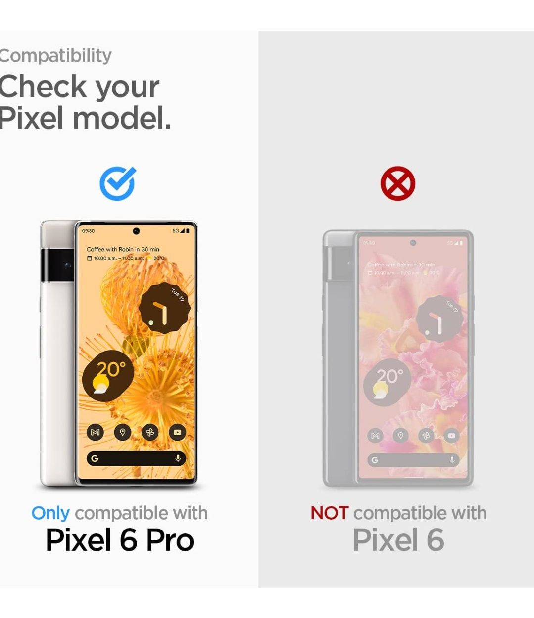 Película de proteção para Google Pixel 6 Pro