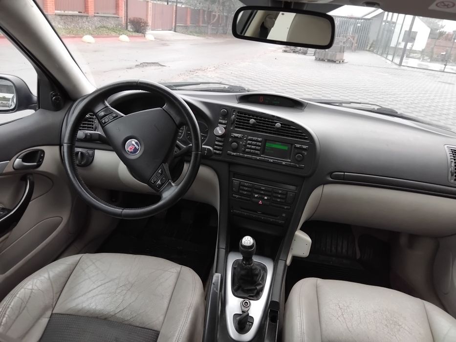 Saab 9-3 2.2 tid 2004 г.в. На полном ходу.