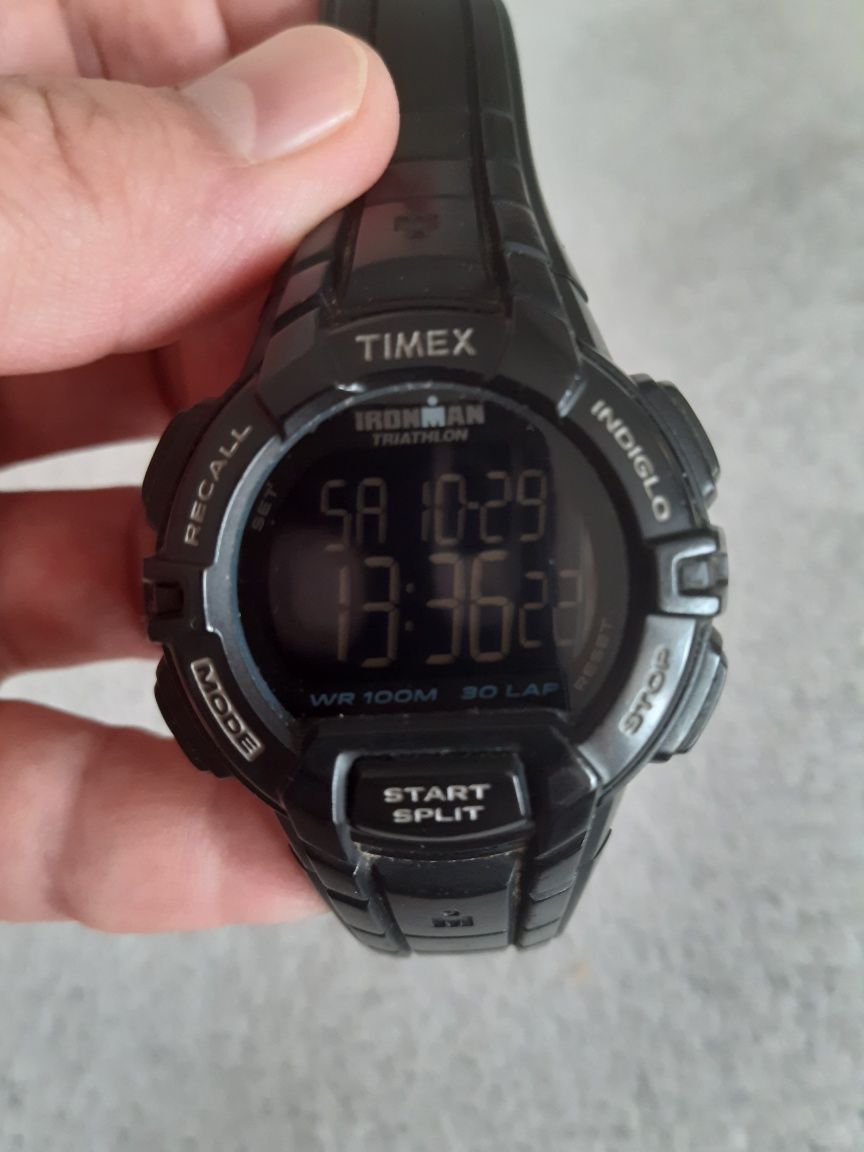 Timex Indiglo IRONMAN Triathlon WR100M bardzo dobry stan