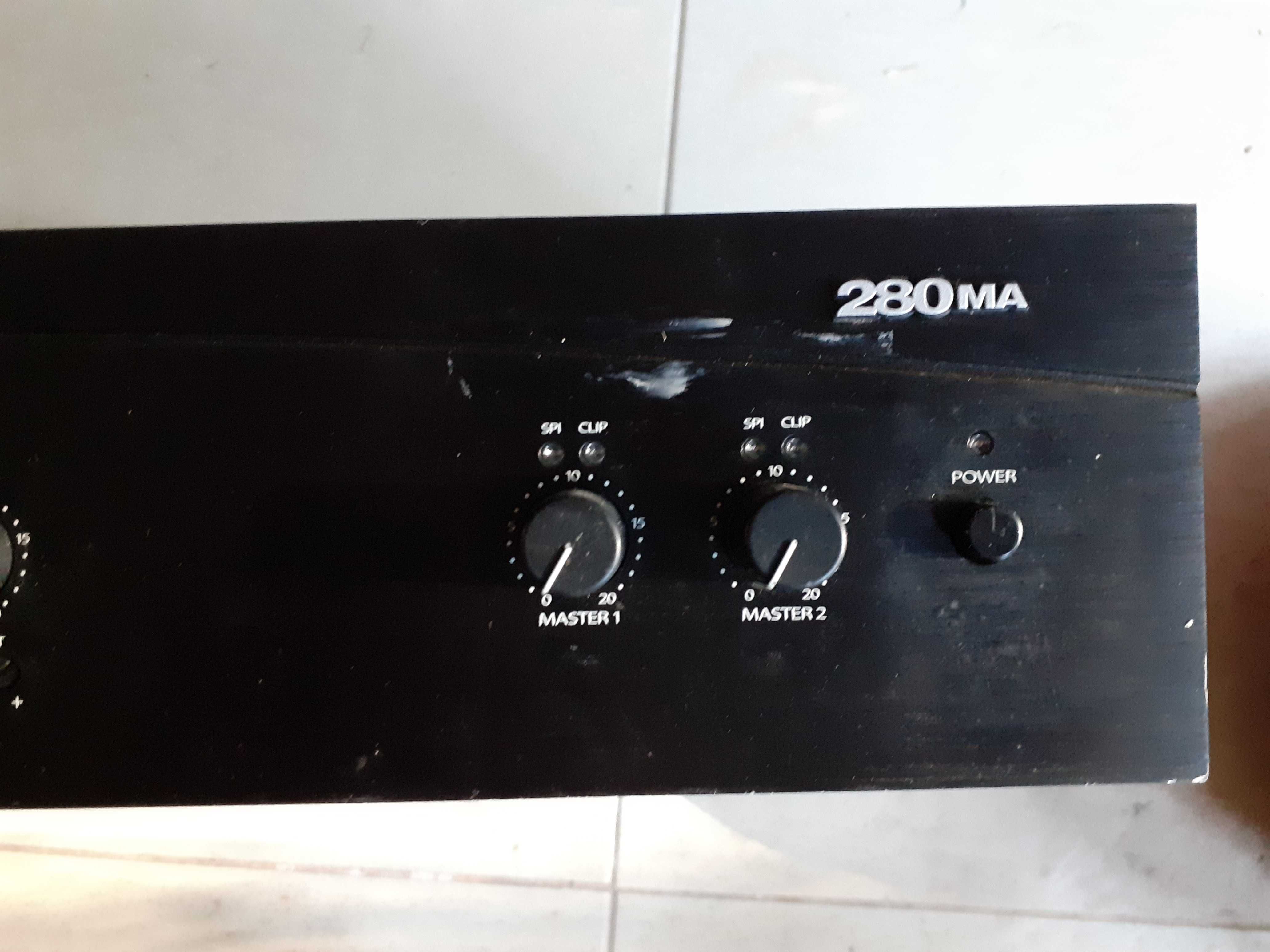 Amplificador misturador Crown 280MA
