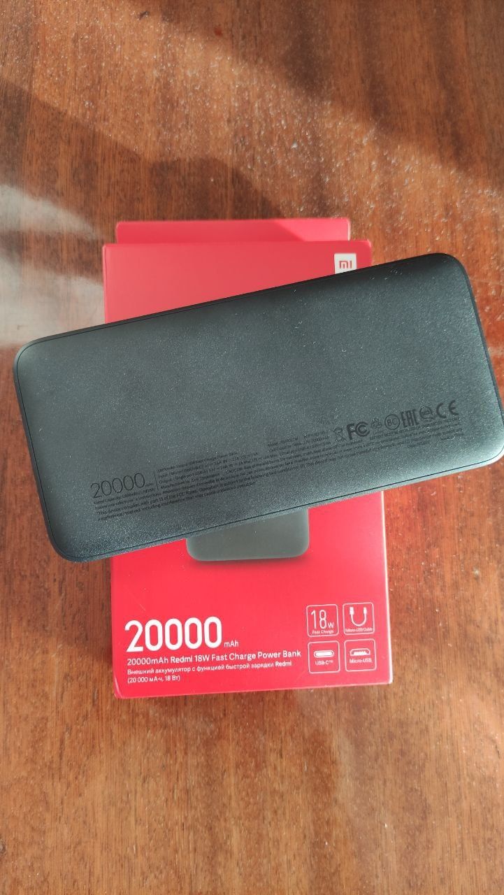 ОРИГІНАЛ! павербанк Xiaomi Redmi Power Bank 20000mAh Black