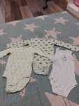 Zestaw body 3 sztuki H&M cool club r.92