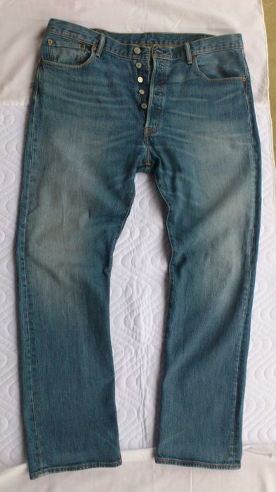 Джинсы Levi*Strauss 501.Меxico2018.W38L32.Полупояс-50,Длина-111 см,б/у