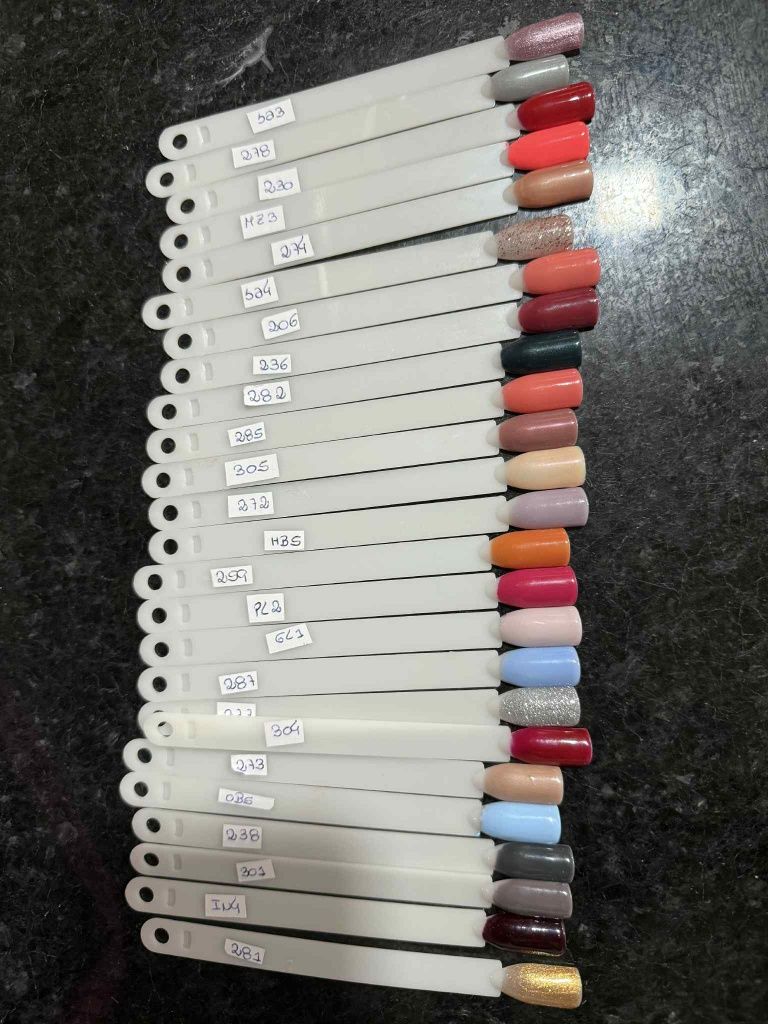 Verniz gel novos