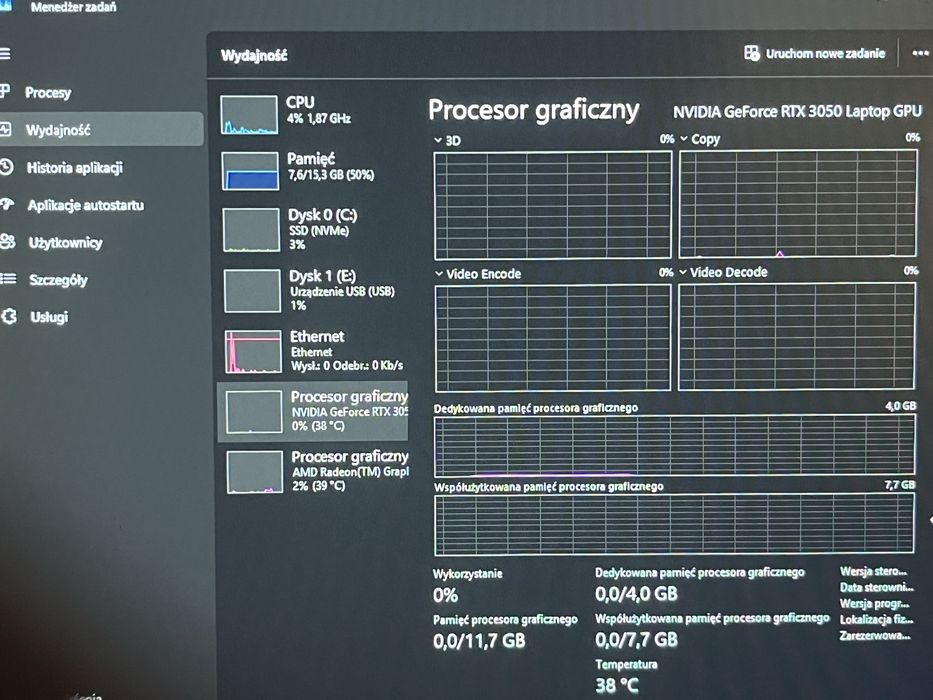 Laptop hp pavilion 15 / ryzen 5 5600 / RTX 3050 / 16gb ram / 512gb SSD