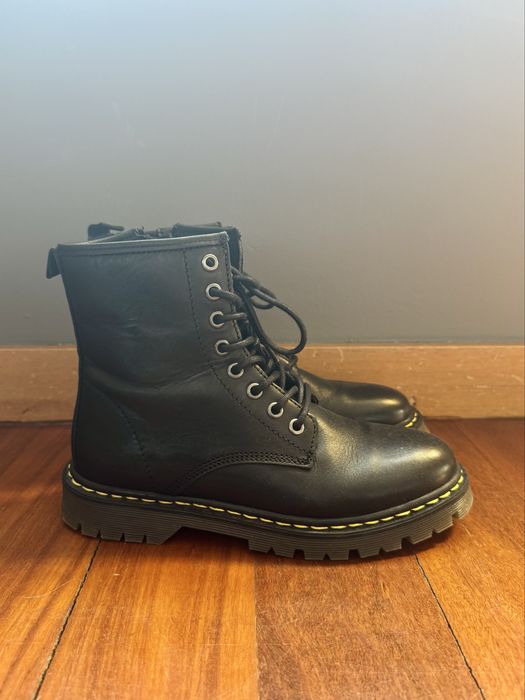 Botas femininas de couro