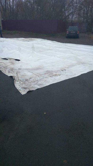 Брезент от дождя, бризент б/у , тент  брезент укрывной, тент б/у