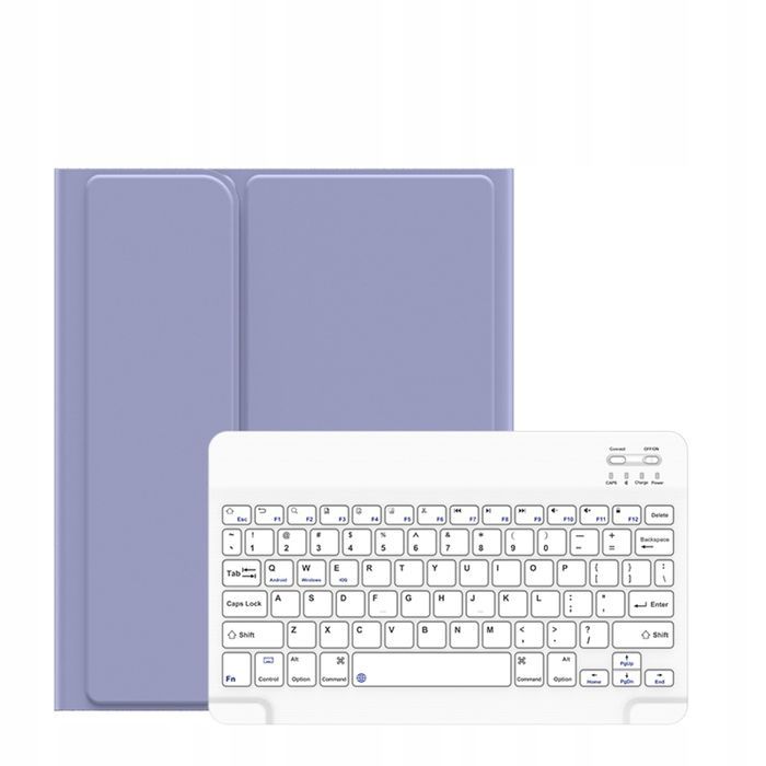 Etui z klawiaturą do iPad Pro 11" 2/3/4 gen USAMS Winro Purpurowe