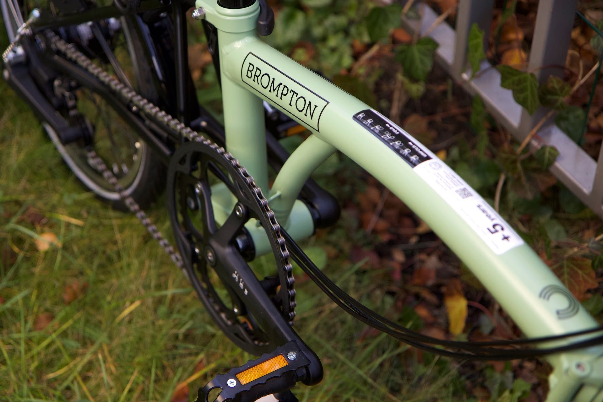 rower składany Brompton C line M6L matcha green