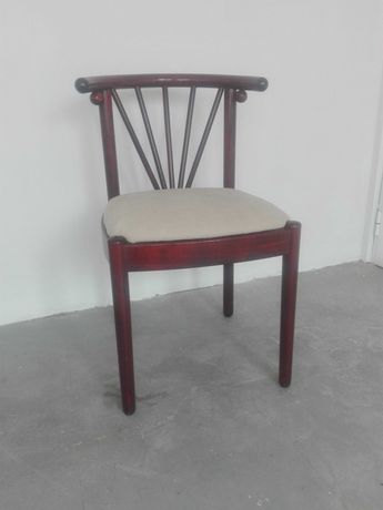 Conjunto de 6 Cadeiras restauradas em mogno nordico, marca  H.SPAHN KG