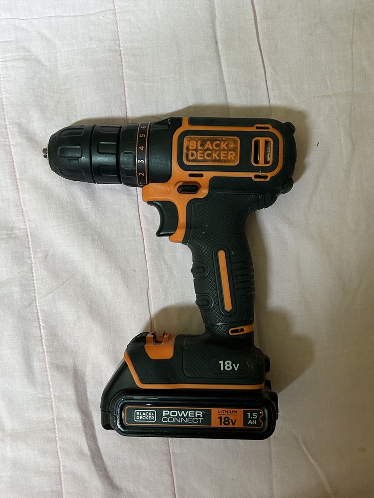 Wkrętarka Black+Decker 18V
