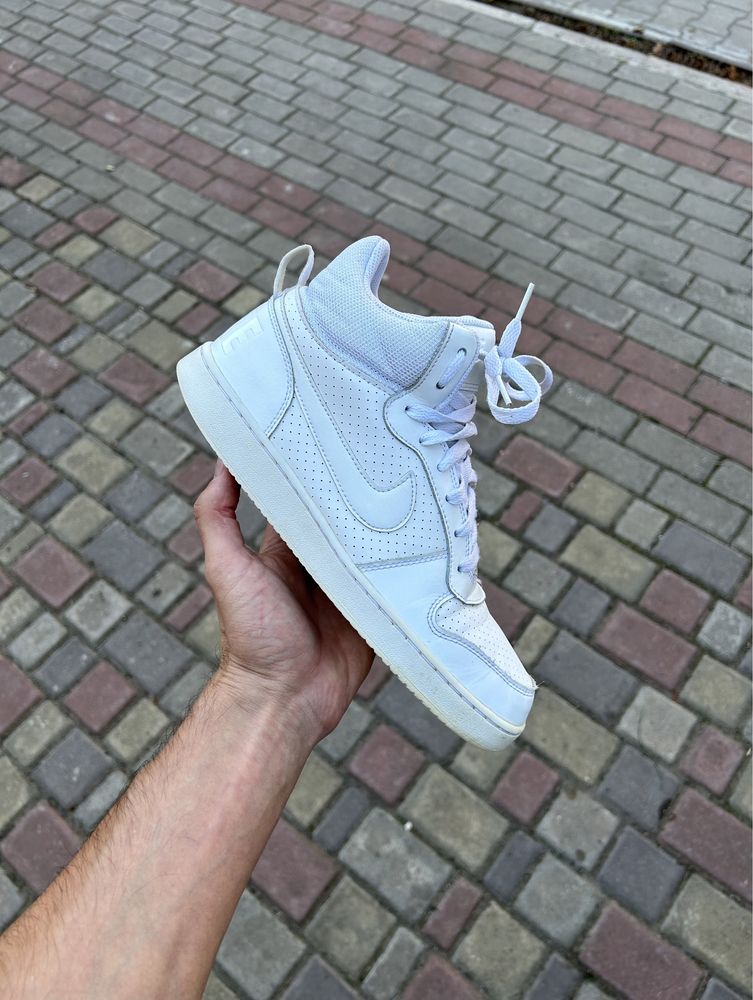 Nike Court Borough Mid (41) кросівки білі кеди кроссовки кеды