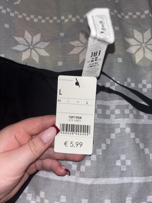 Stringi Tezenis czarne