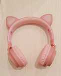 Бездротові дитячі навушники Hoco W27 Cat Ear Pink
