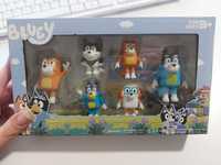 Nowy zestaw figurki Bluey I Bingo 6 szt