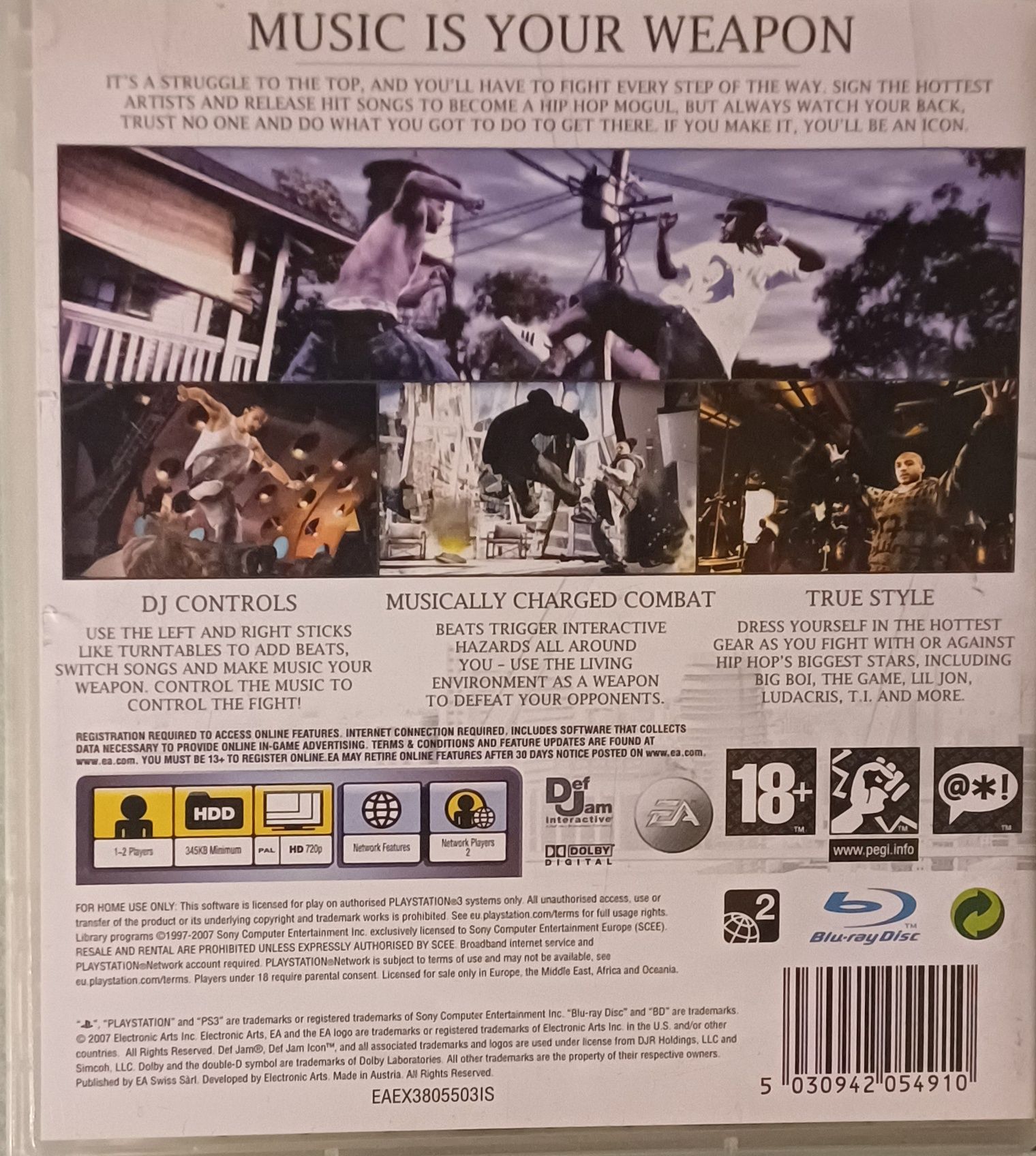 Gra na PS3 Def Jam Icon