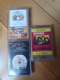 Sprzedam używane kasety magnetofonowe z muzyką pop i rock