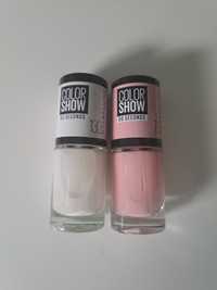 Maybelline Color Show zestaw dwóch lakierów do paznokci