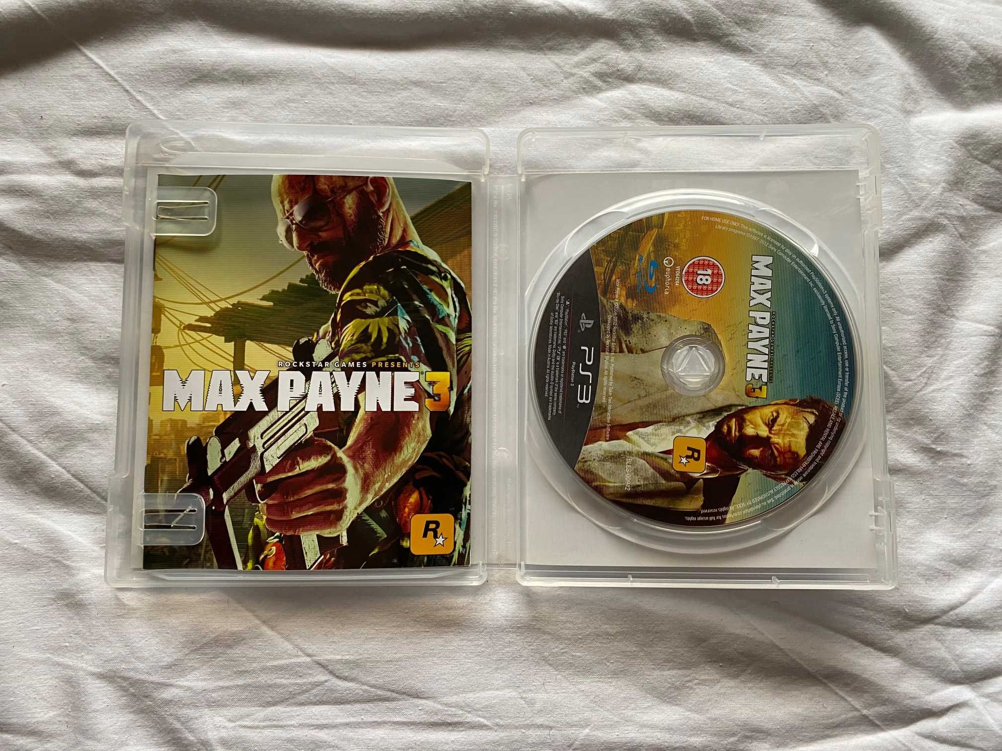 MAX PAYNE 3 Special Edition Collectors com Figura Nova Selada PS3