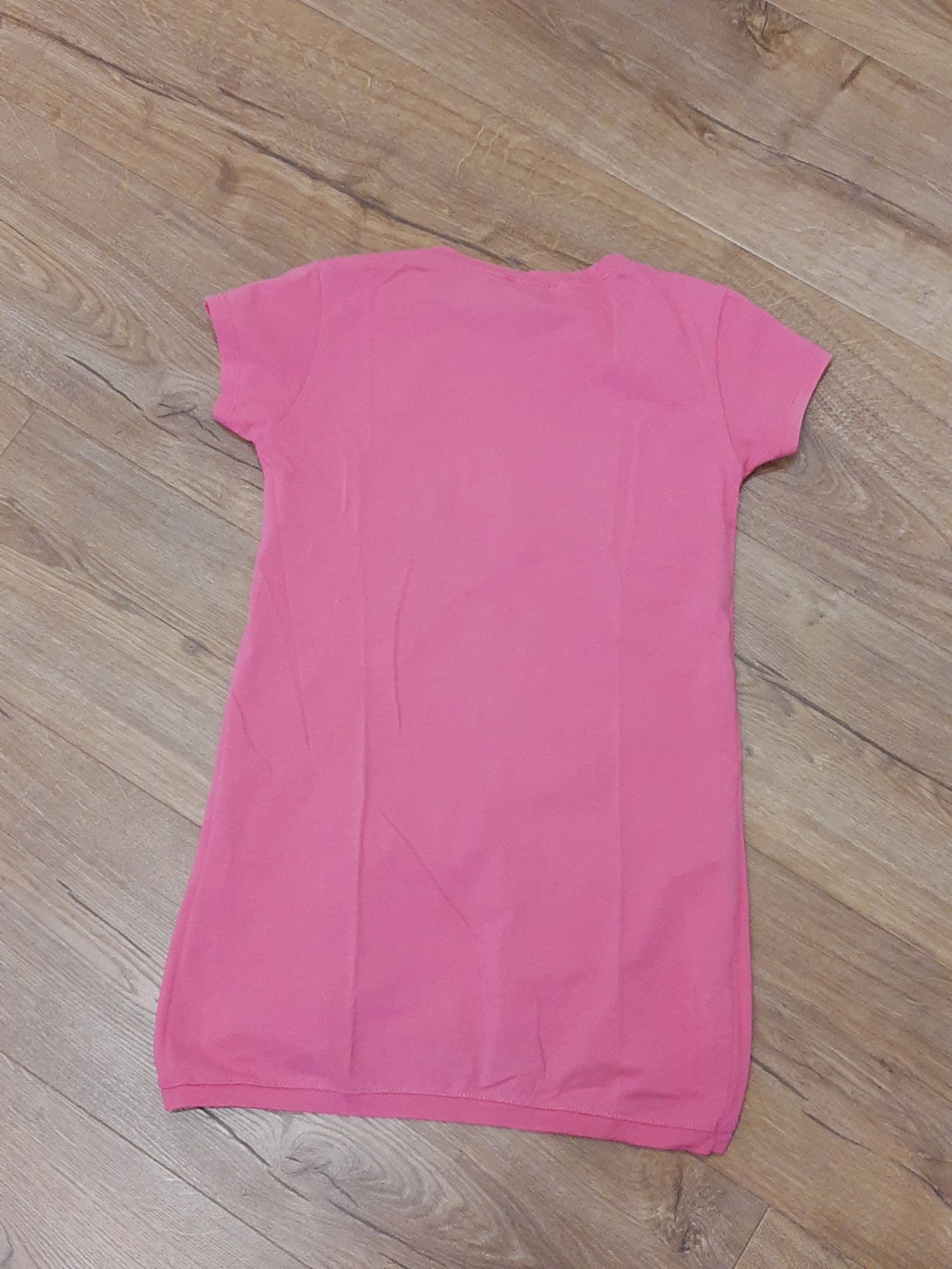 Koszulka dziewczęca różowa r.158/164 12/13l.