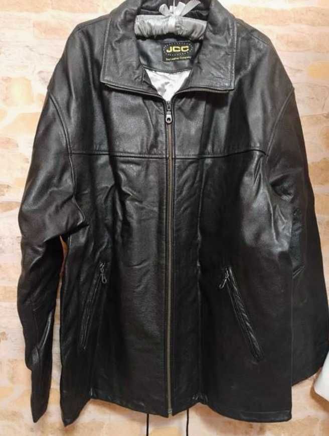 (3XL/XXL) Skórzana kurtka z Londynu, Genuine Leather