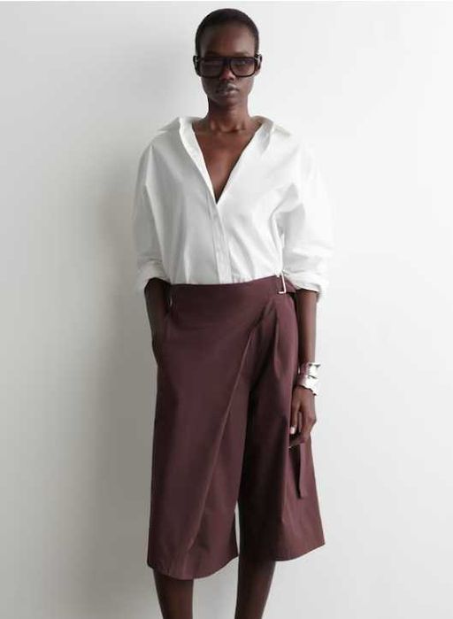 Розпродаж! Подовжені шорти cos з запАхом