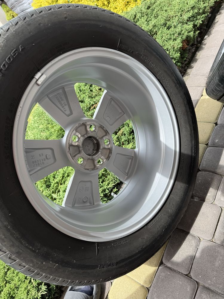 KOMPLET! Opony Bridgestone letnie + Felgi lexus 17’’ + czujniki TPMS