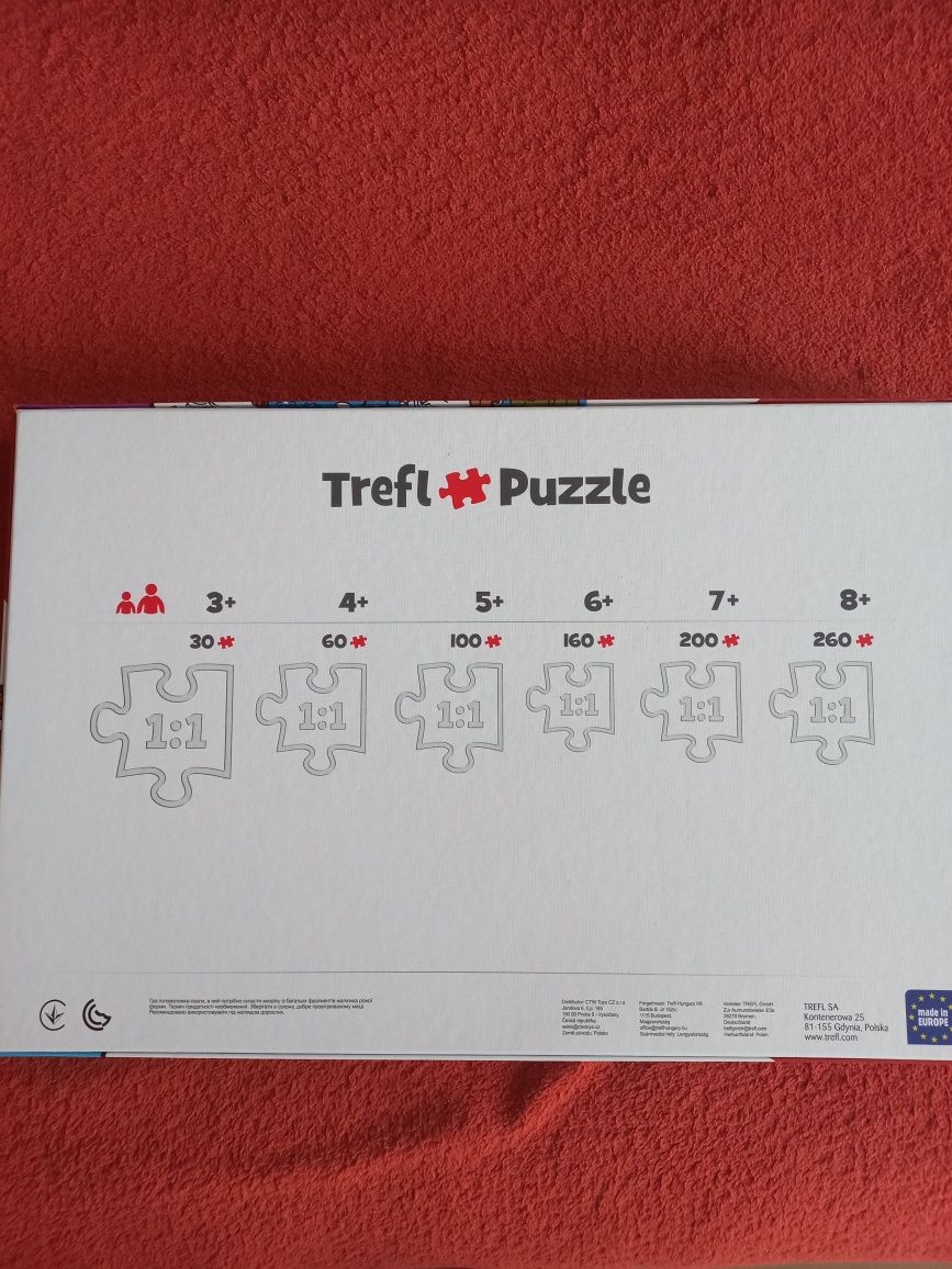 Puzzle trefl Muminki 4+