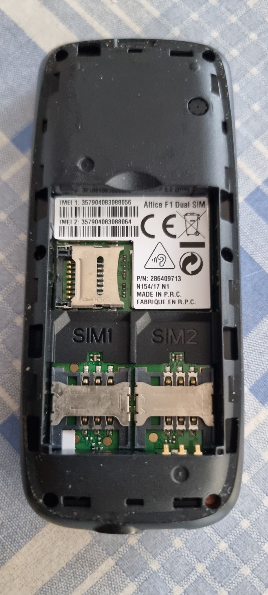 Mobiwire F1 para 2 cartões